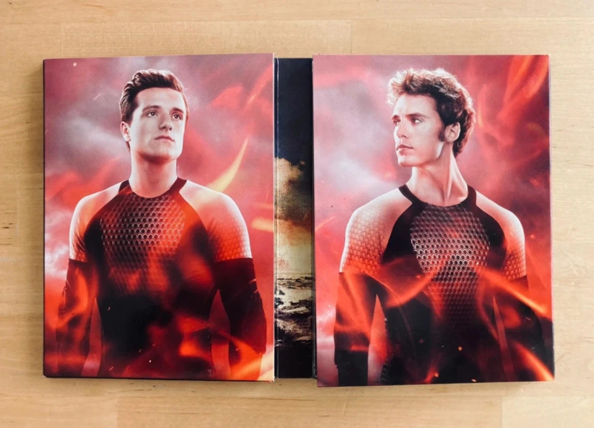 Coffret Blu-ray DVD Jogos Vorazes: Em Chamas edição limitada. – photo 2
